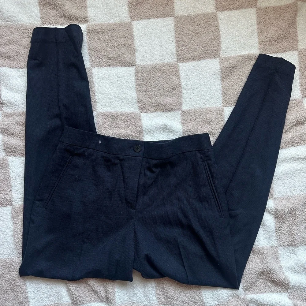 Tory Burch navy wool trouser pants size 6